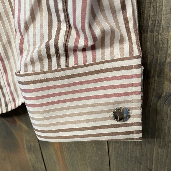 Thomas Pink Jermyn Street ladies Dress Shirt Slim Size 4 (6 UK) - Picture 4 of 5